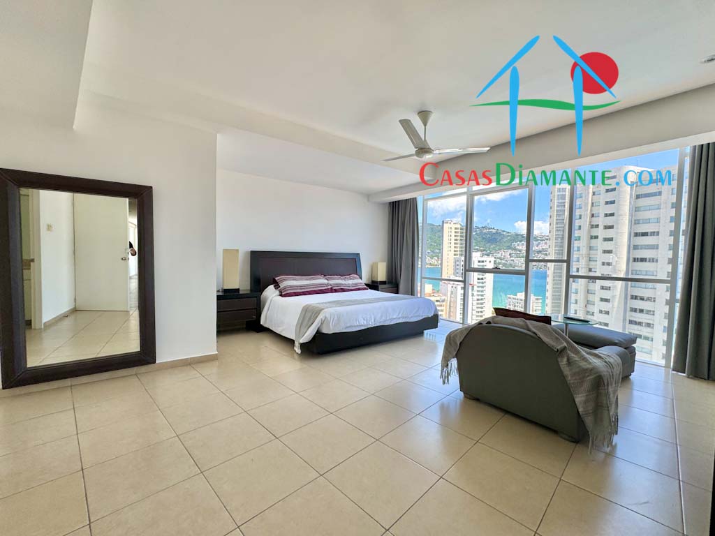 Acqualina Skylife Norte 1702 - Recámara principal 1